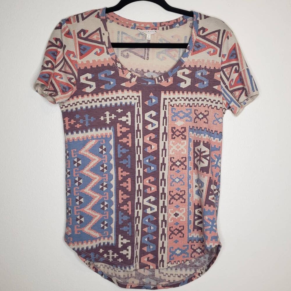 Lucky Brand|  Southwest Allover Print Tee